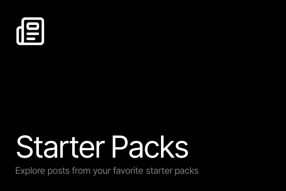 Starter Packs - Farcaster Mini Apps